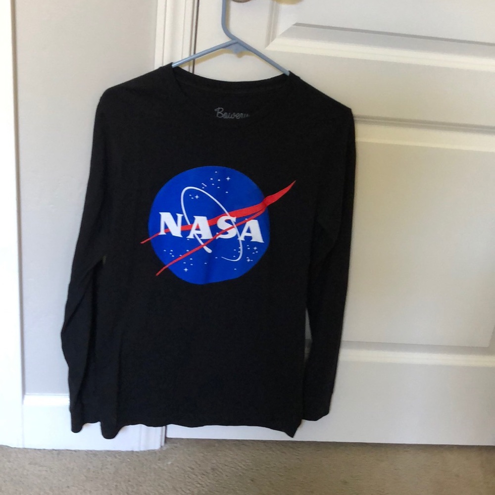 NASA Black Long Sleeve
